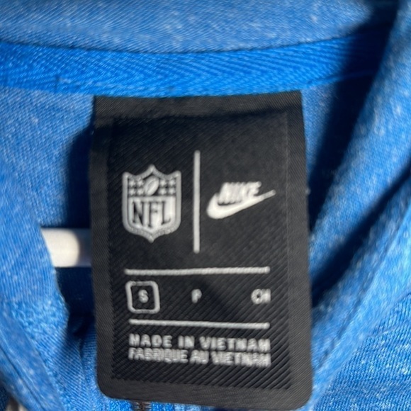 Nike NFL Los Angeles Chargers Full Zip Hoodie Size Small - Picture 3 of 6